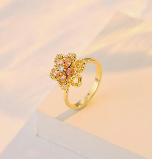 AloreaGem Spinning Ring